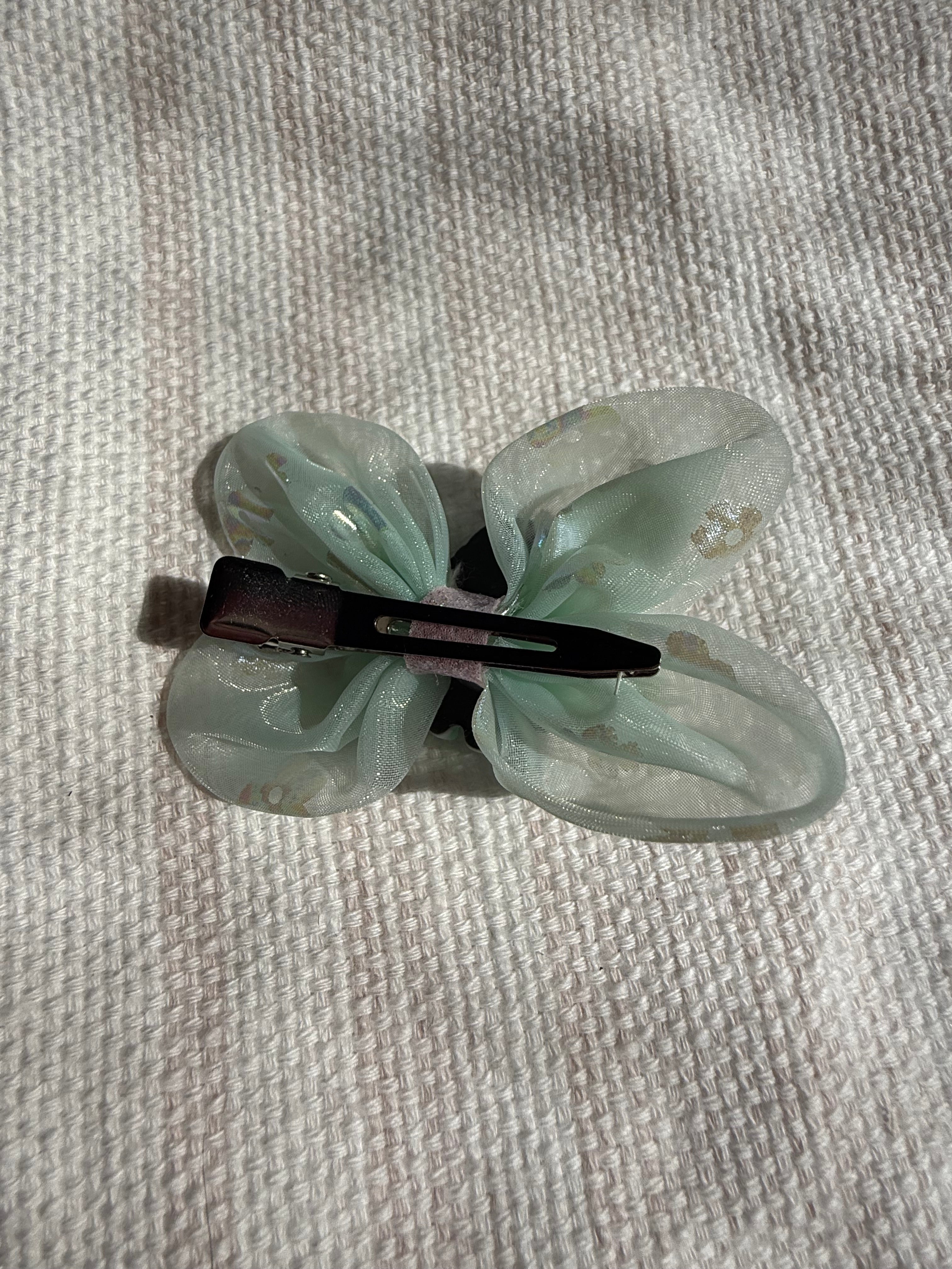 Princess Bow Hair Clips