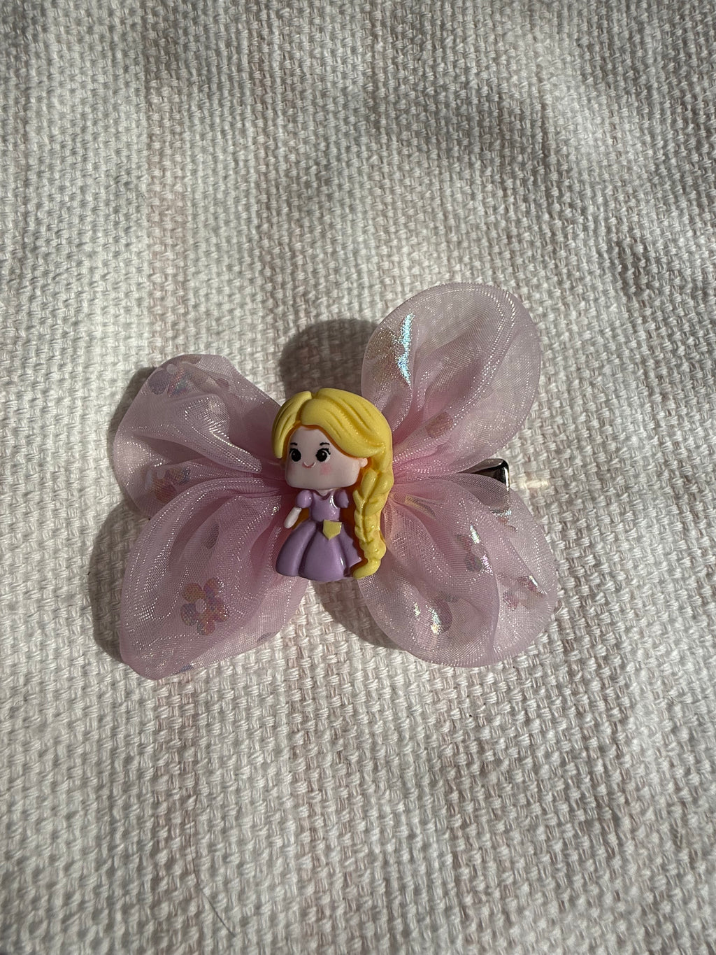Princess Bow Hair Clips