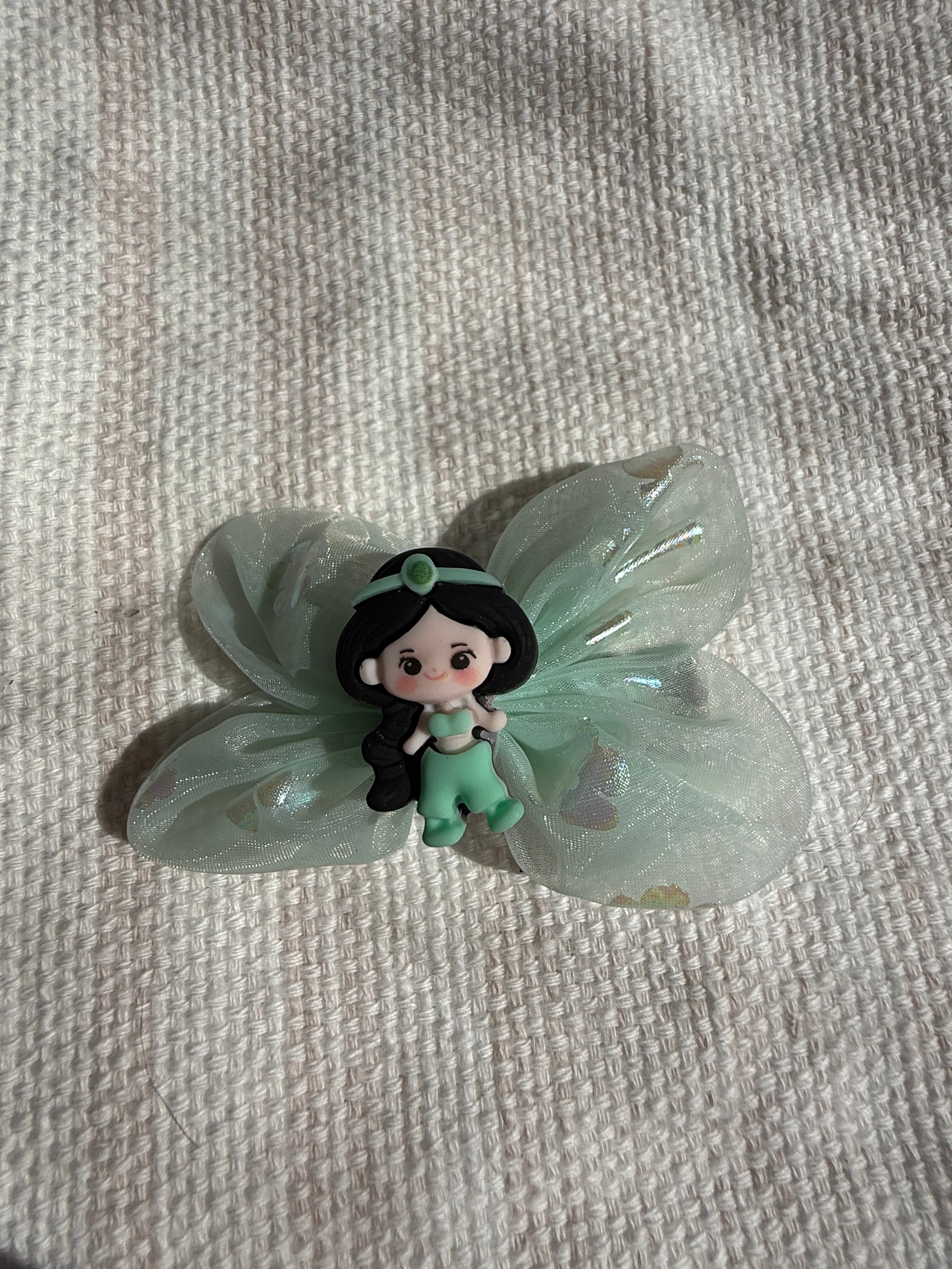 Princess Bow Hair Clips