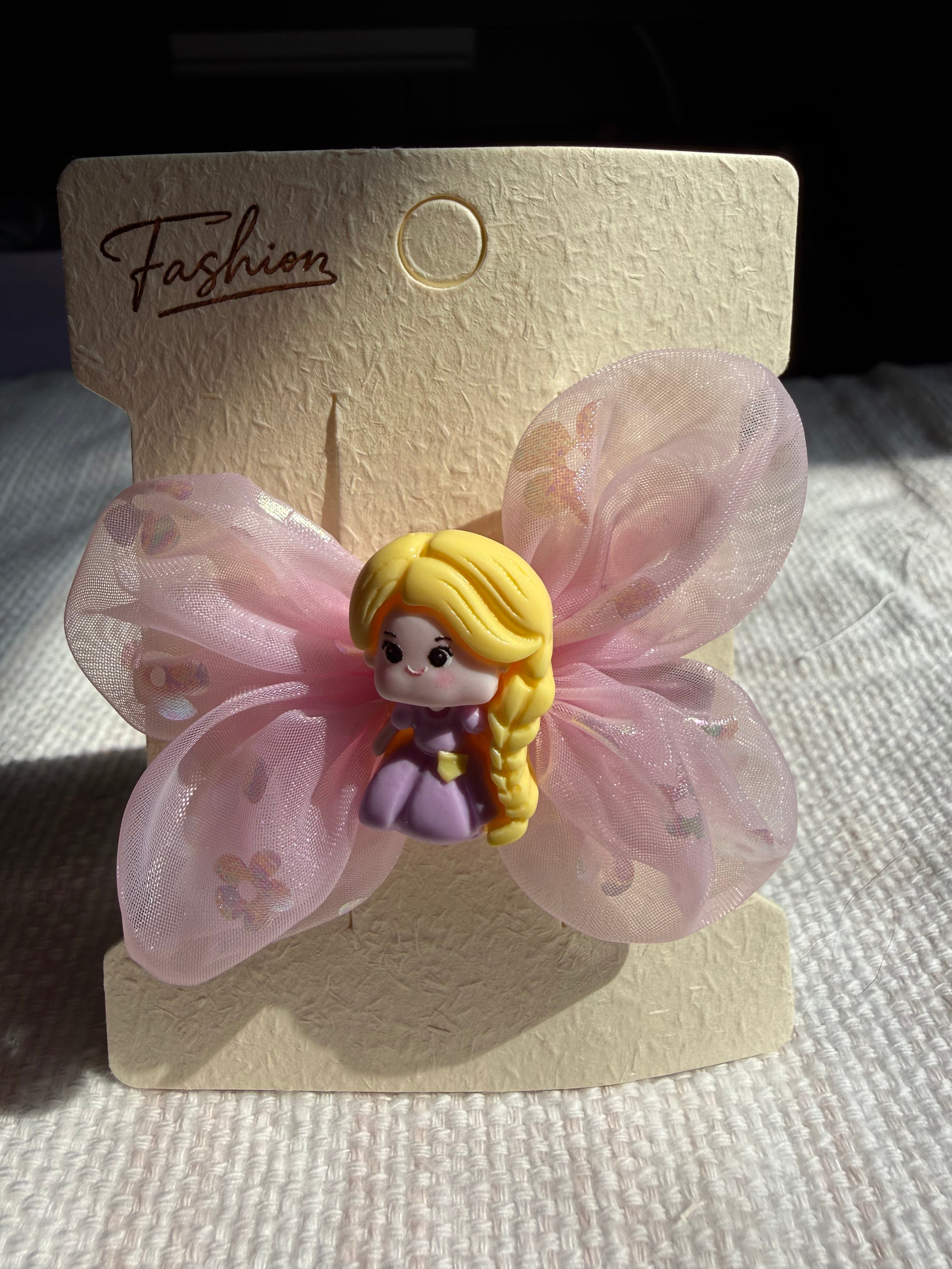 Princess Bow Hair Clips