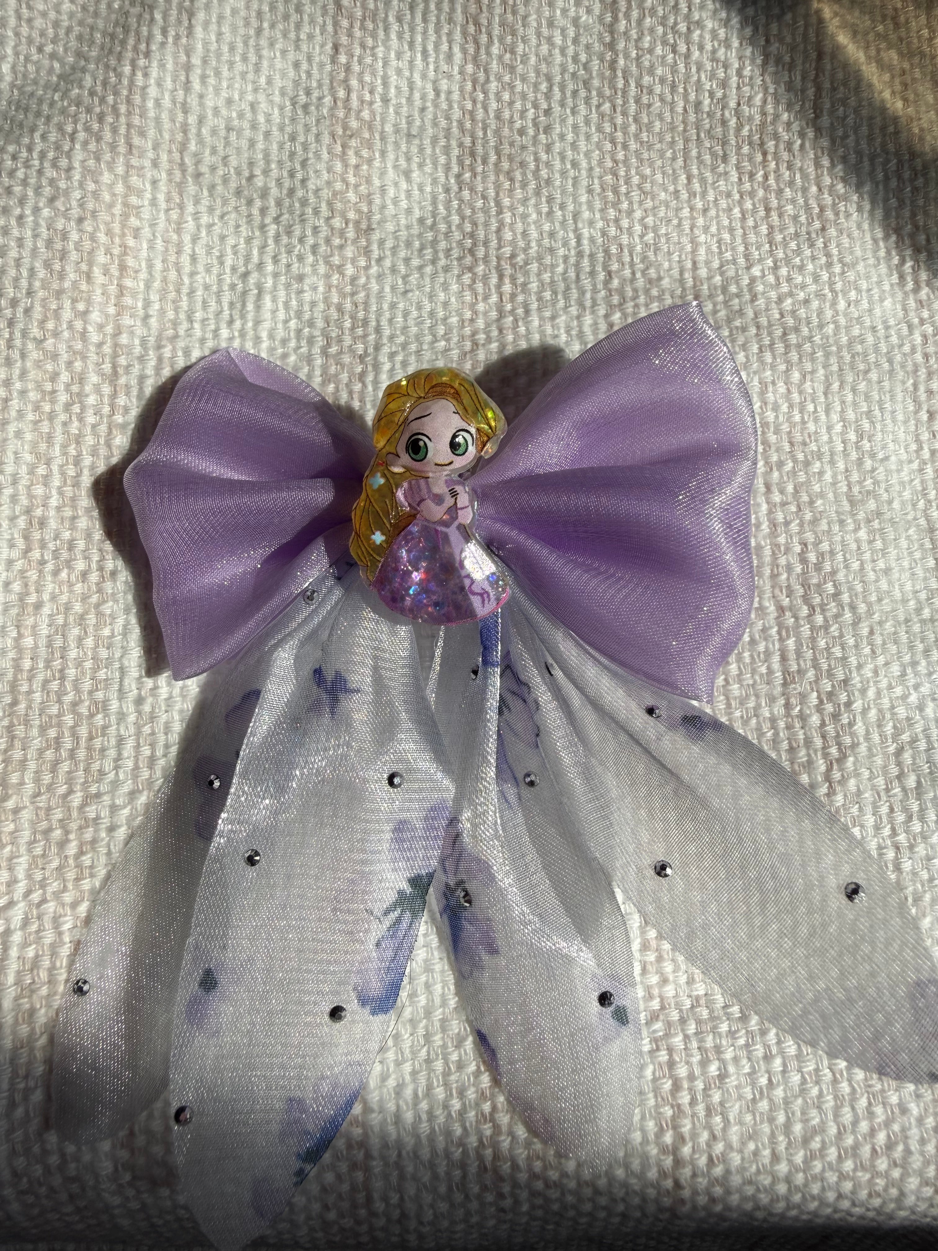 Princess Rapunzel Hair Clips
