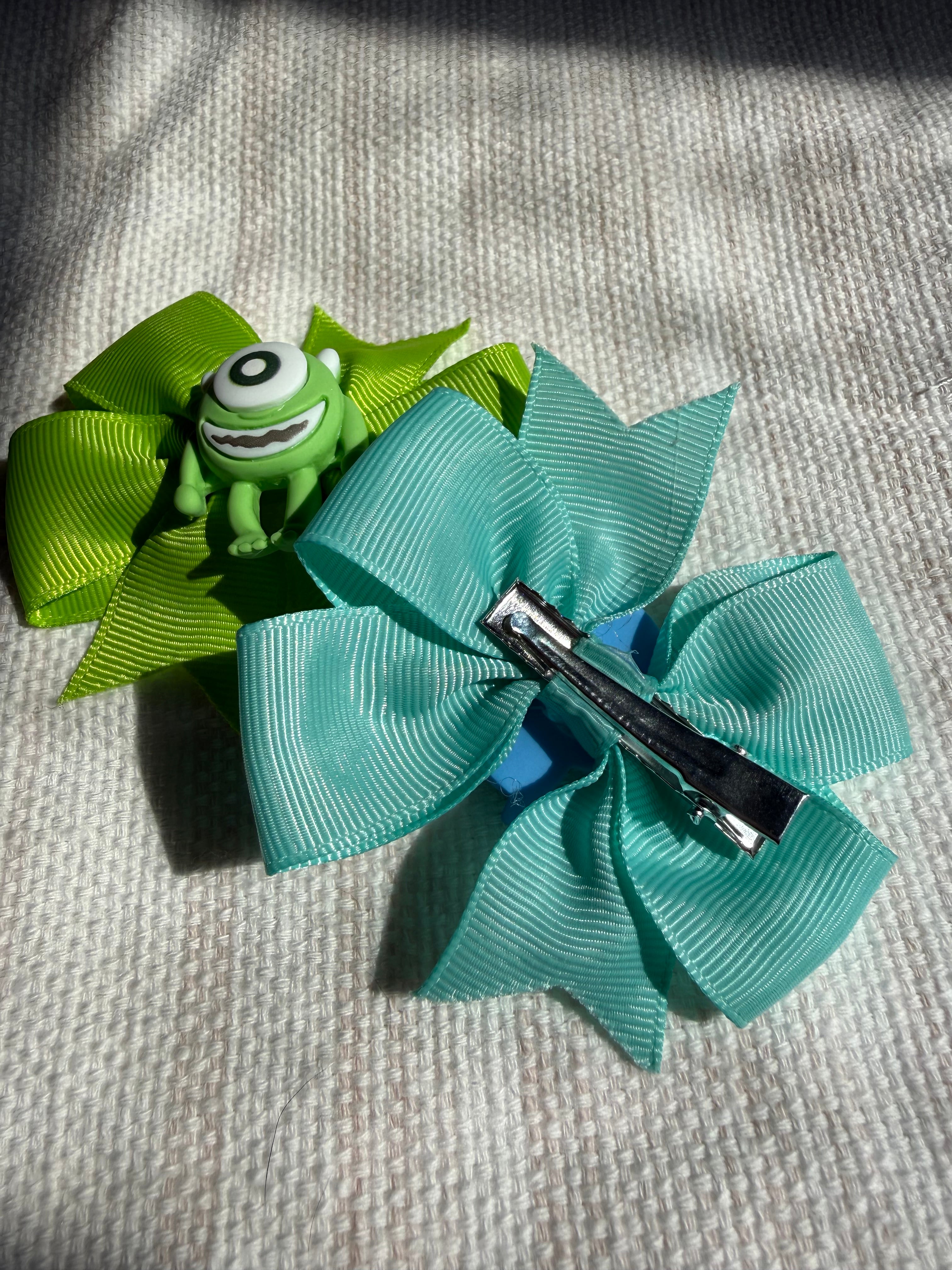Monsters Inc. Hair Clips