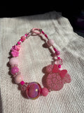 Minnie Flower Keychain