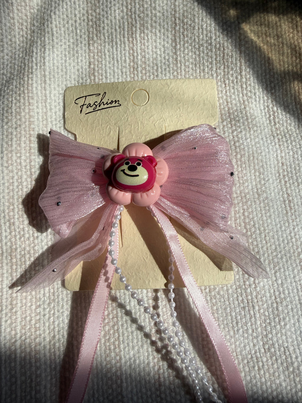 Lotso Ribbon Hair Clip
