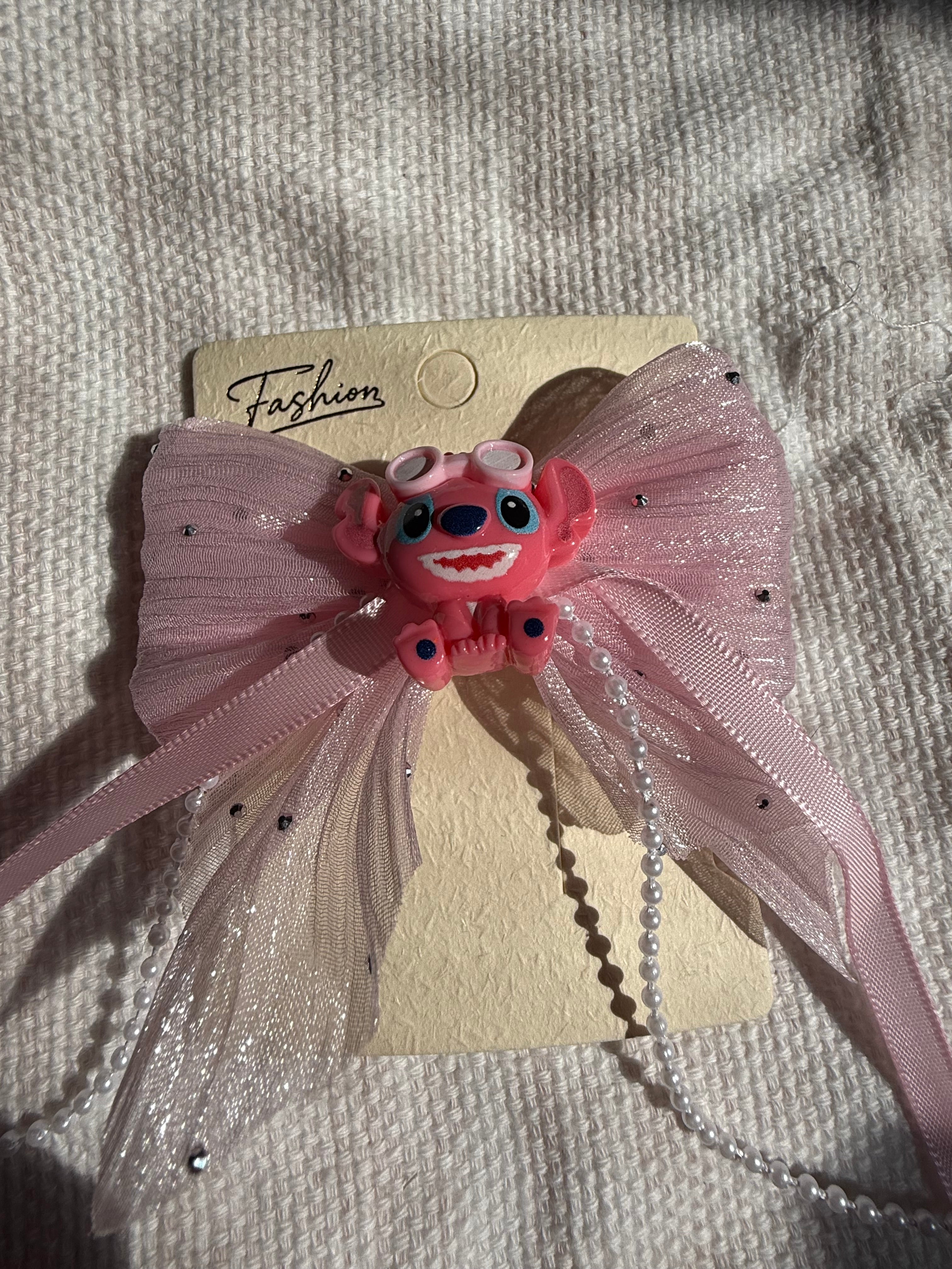 Angel Bow Hair Clip