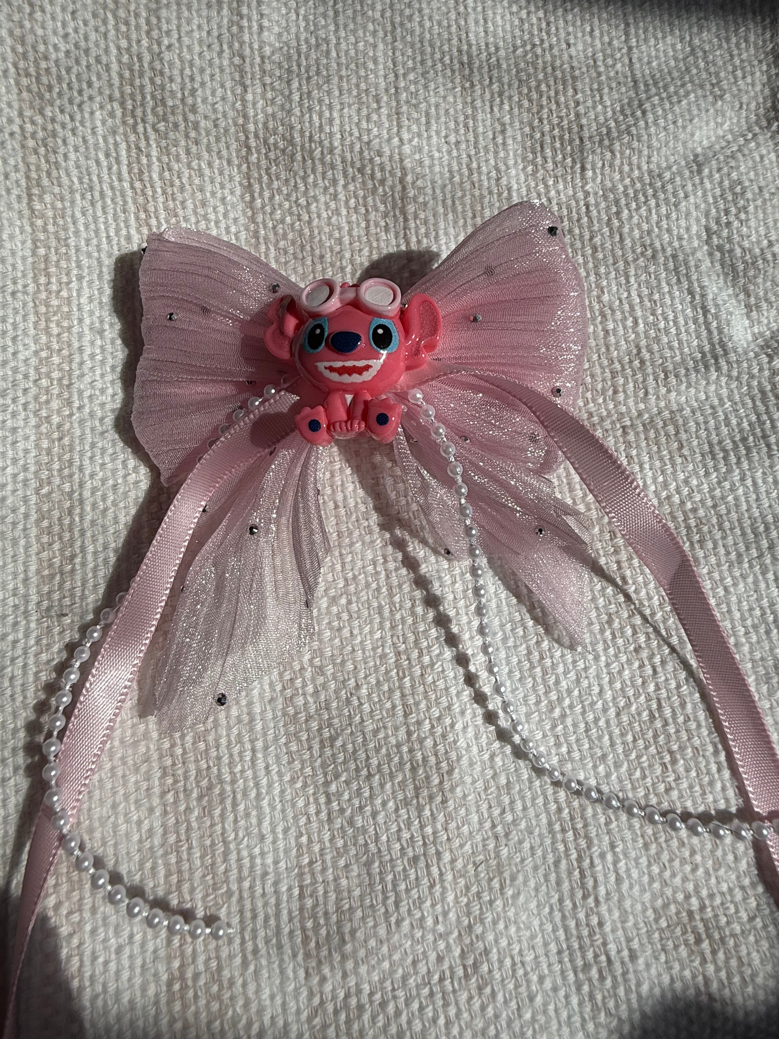 Angel Bow Hair Clip
