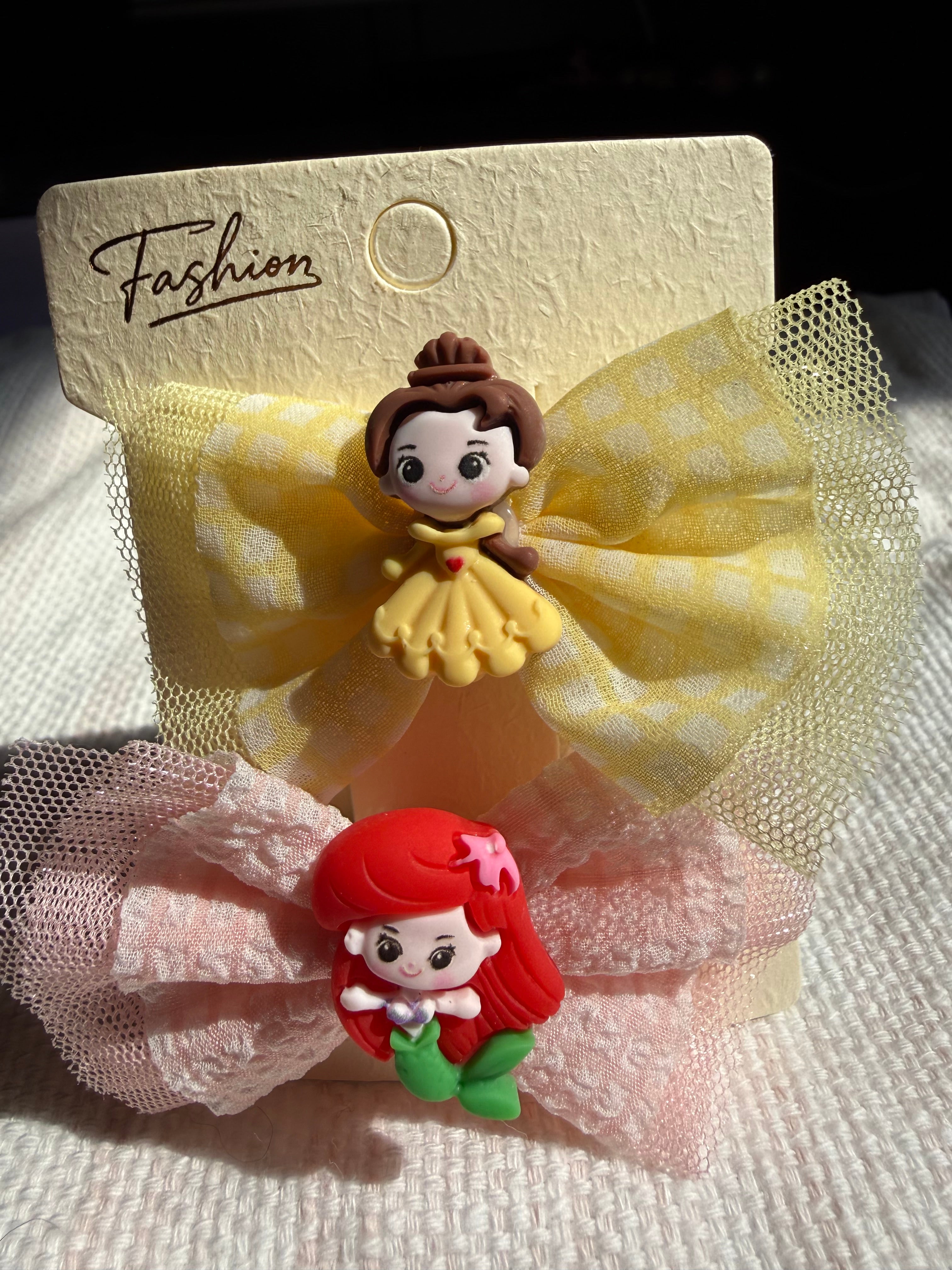 Double Princess Hair Clips