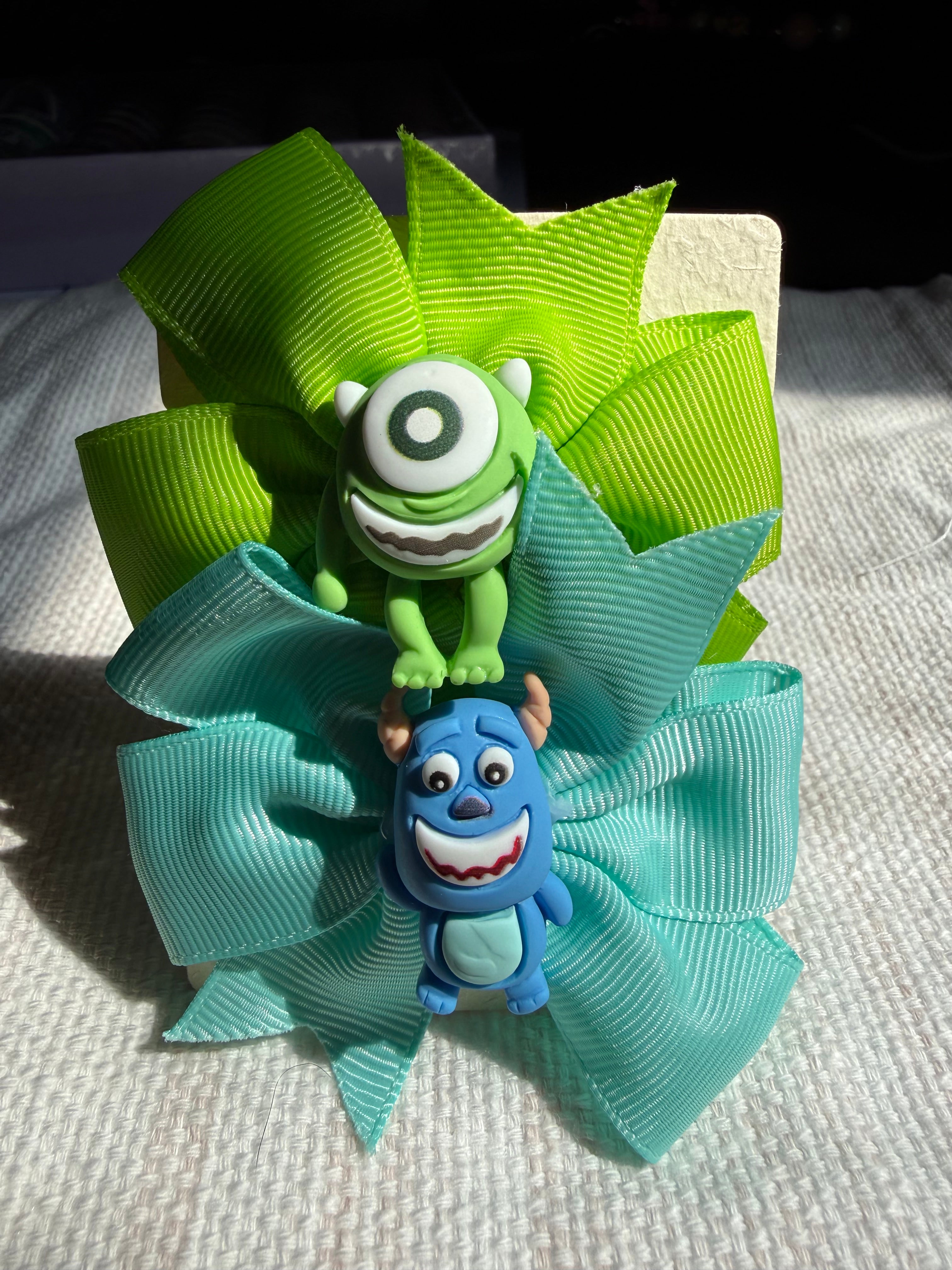 Monsters Inc. Hair Clips