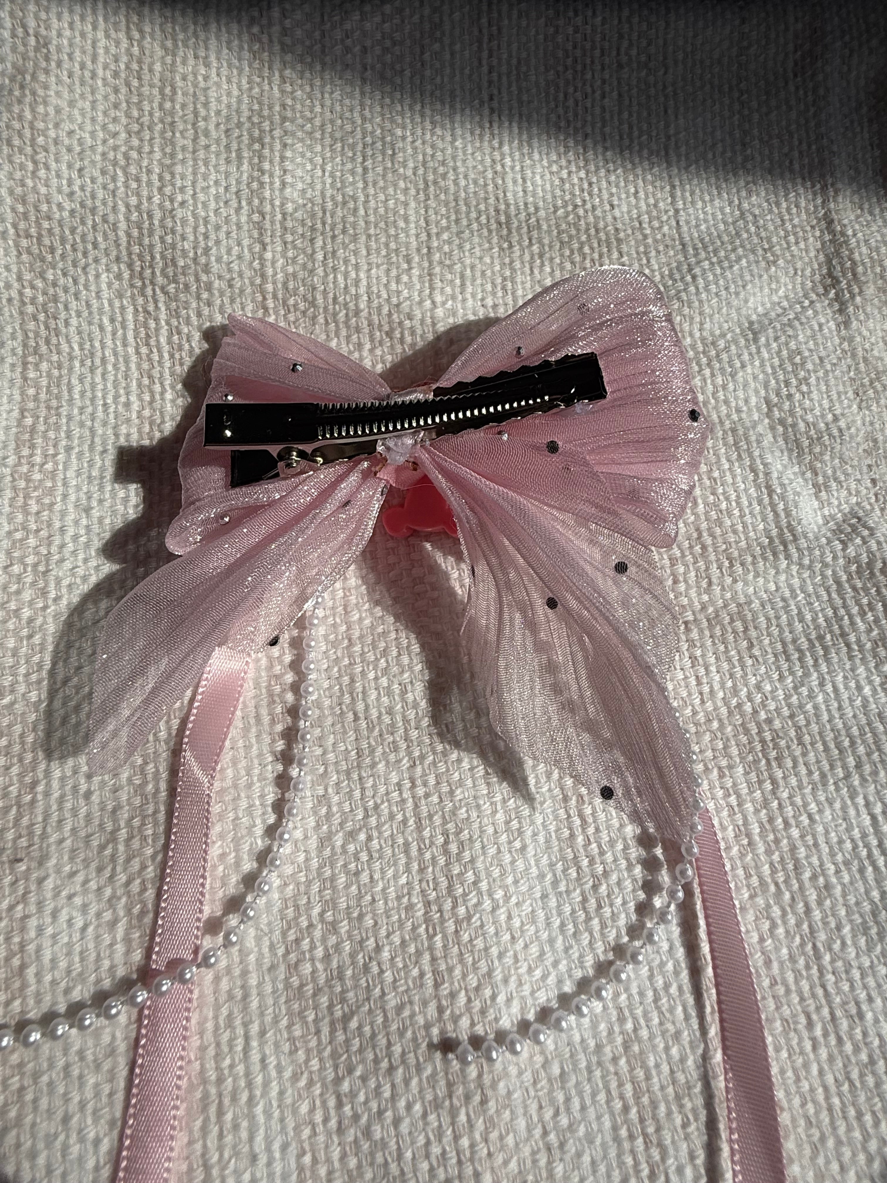 Angel Bow Hair Clip