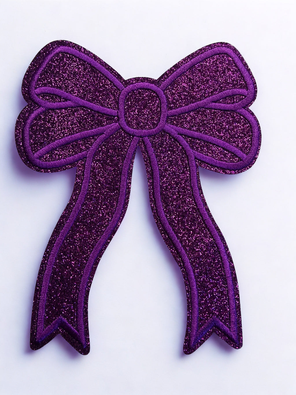Iron On Glitter Bow