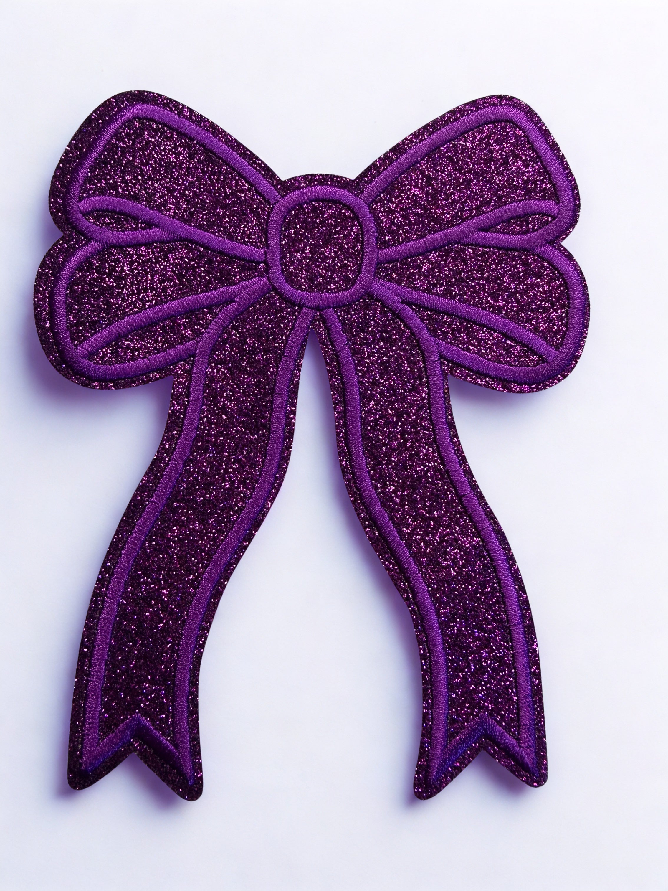 Iron On Glitter Bow