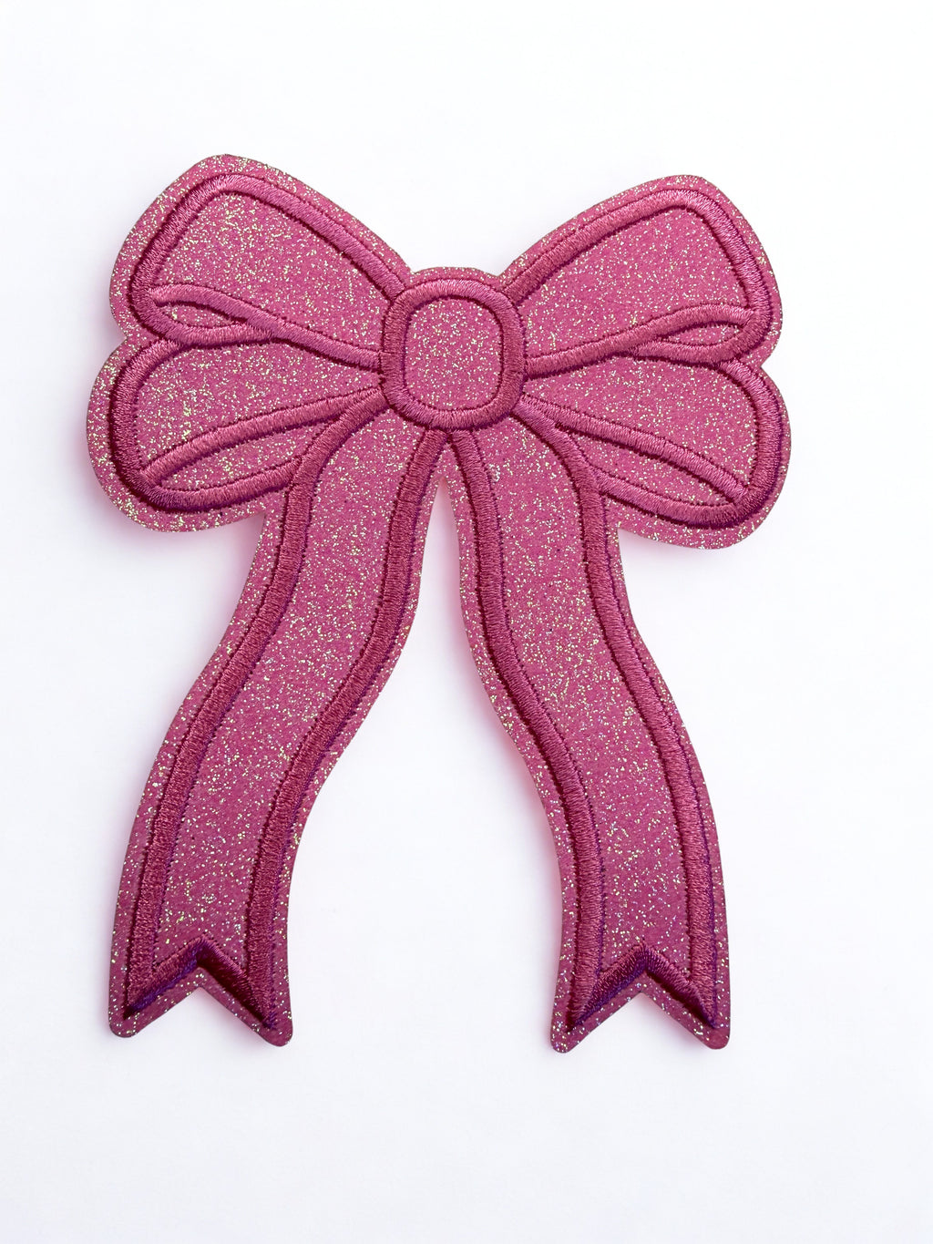 Iron On Glitter Bow