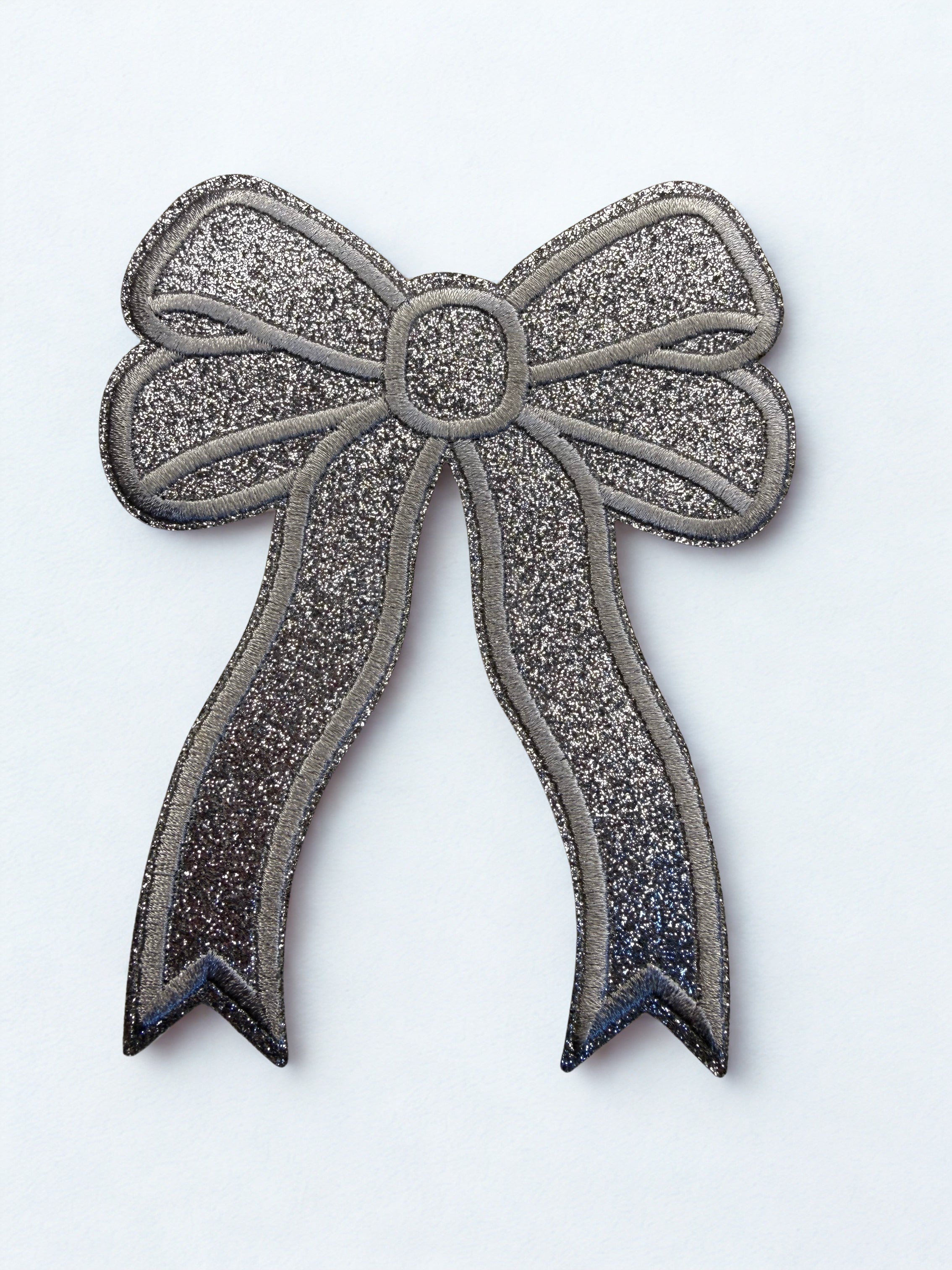 Iron On Glitter Bow