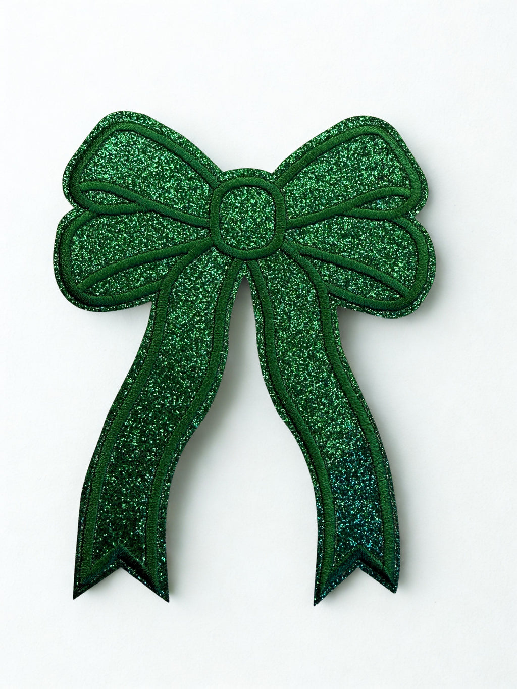 Iron On Glitter Bow