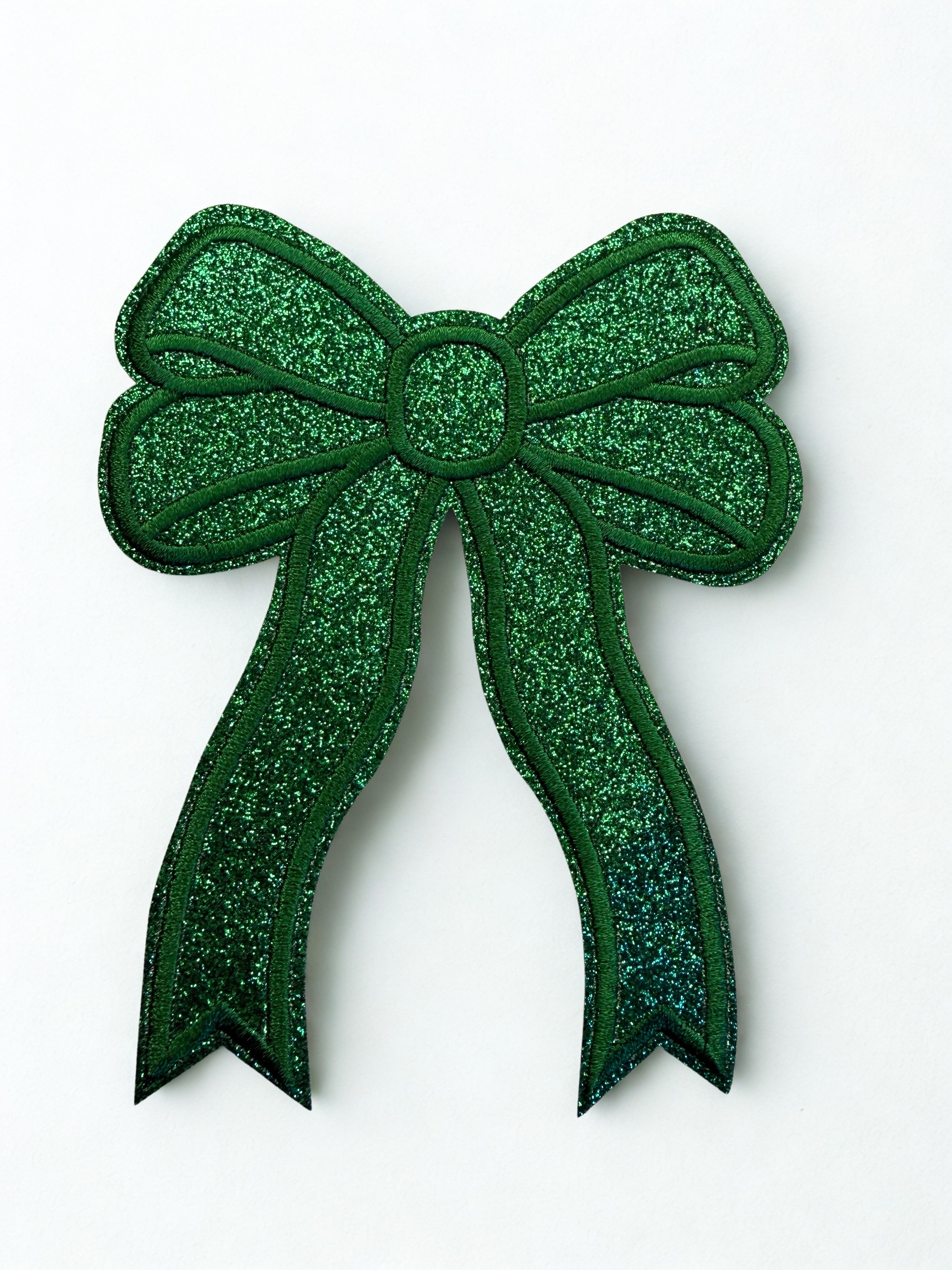 Iron On Glitter Bow