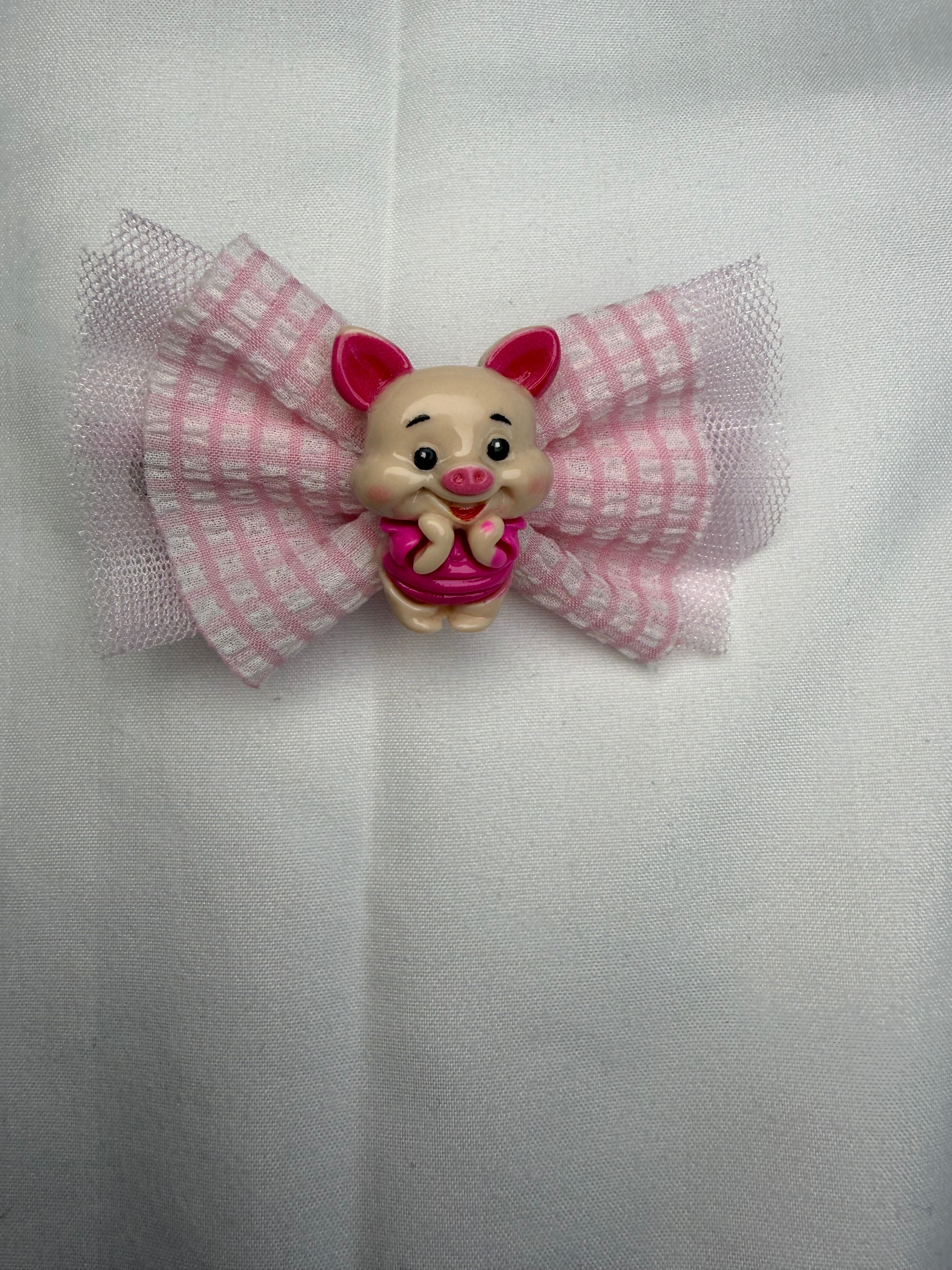 Eeyore & Piglet Hair Clips