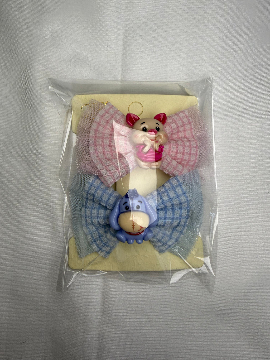 Eeyore & Piglet Hair Clips