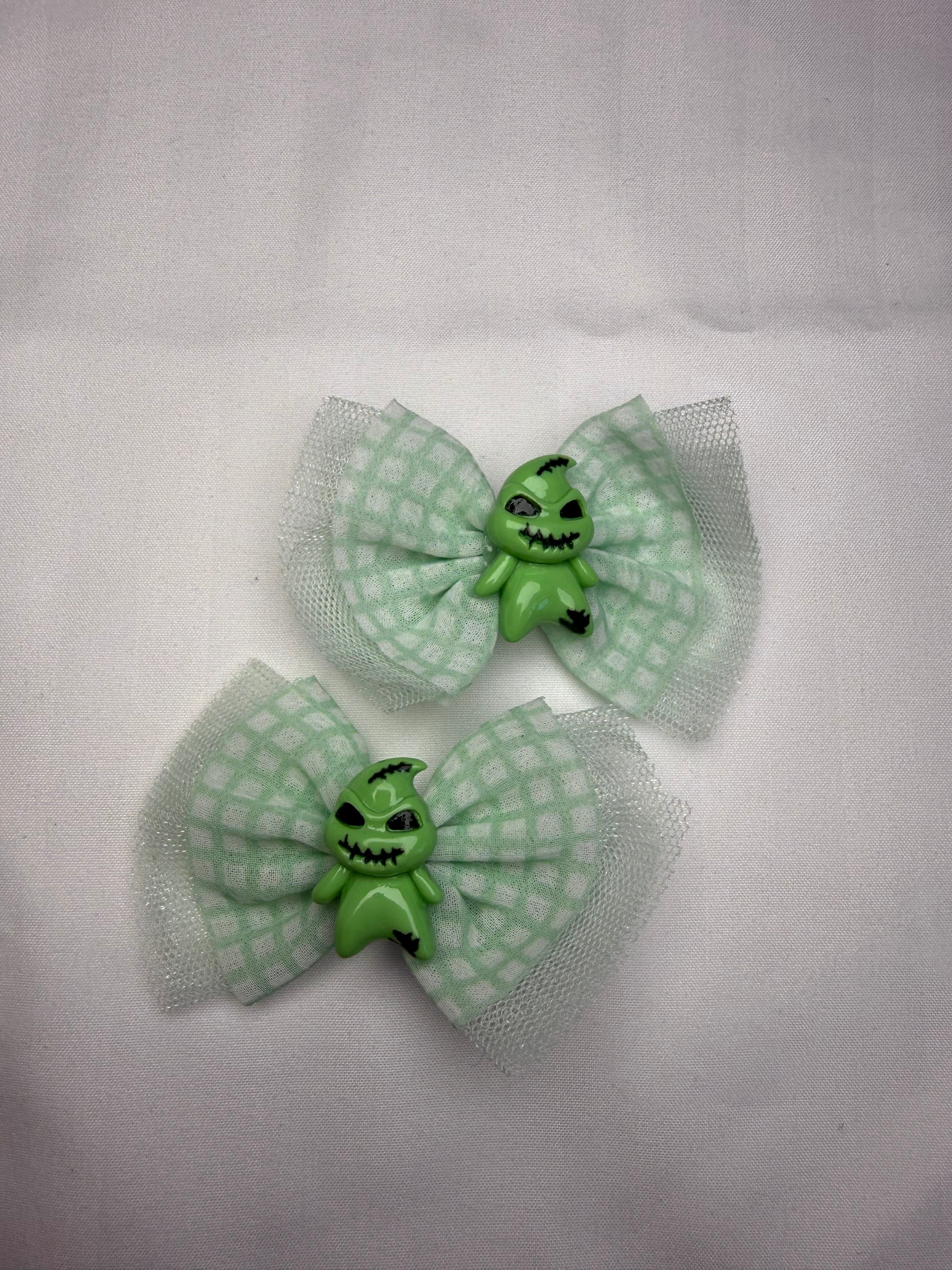 Oogie Boogie Hair Clips