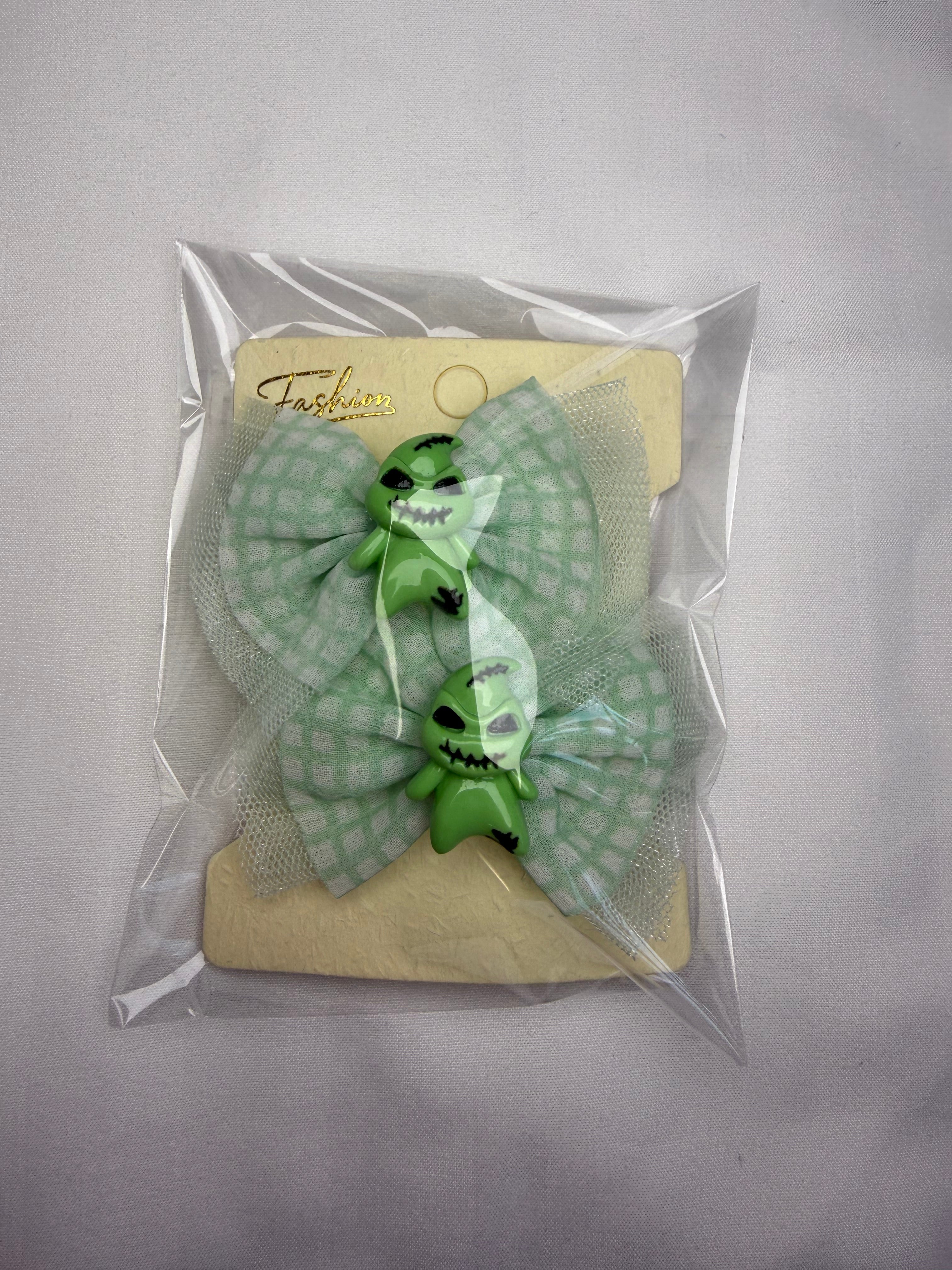 Oogie Boogie Hair Clips