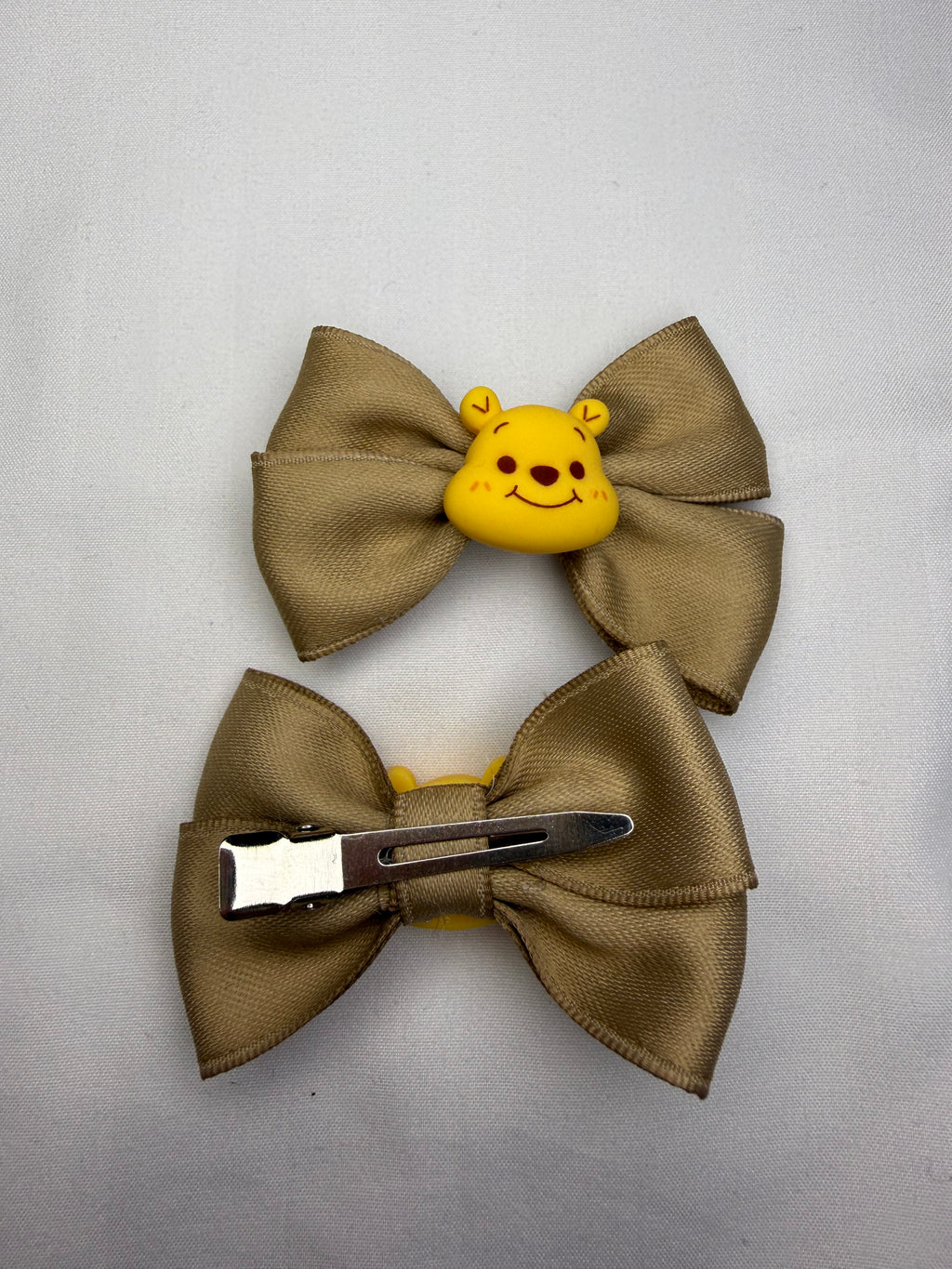 Winnie Brown Hair Clips