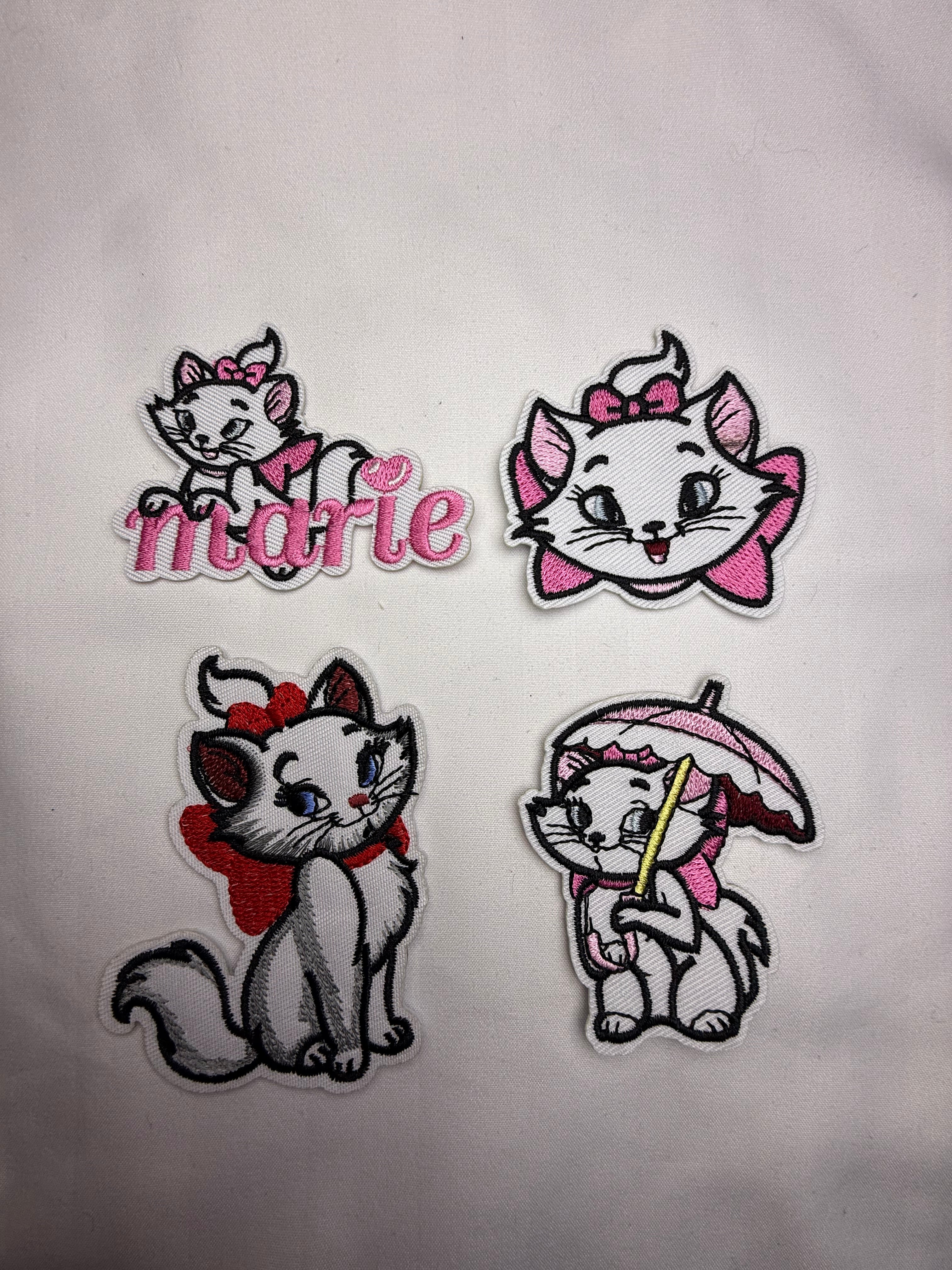 Marie Iron On Patches