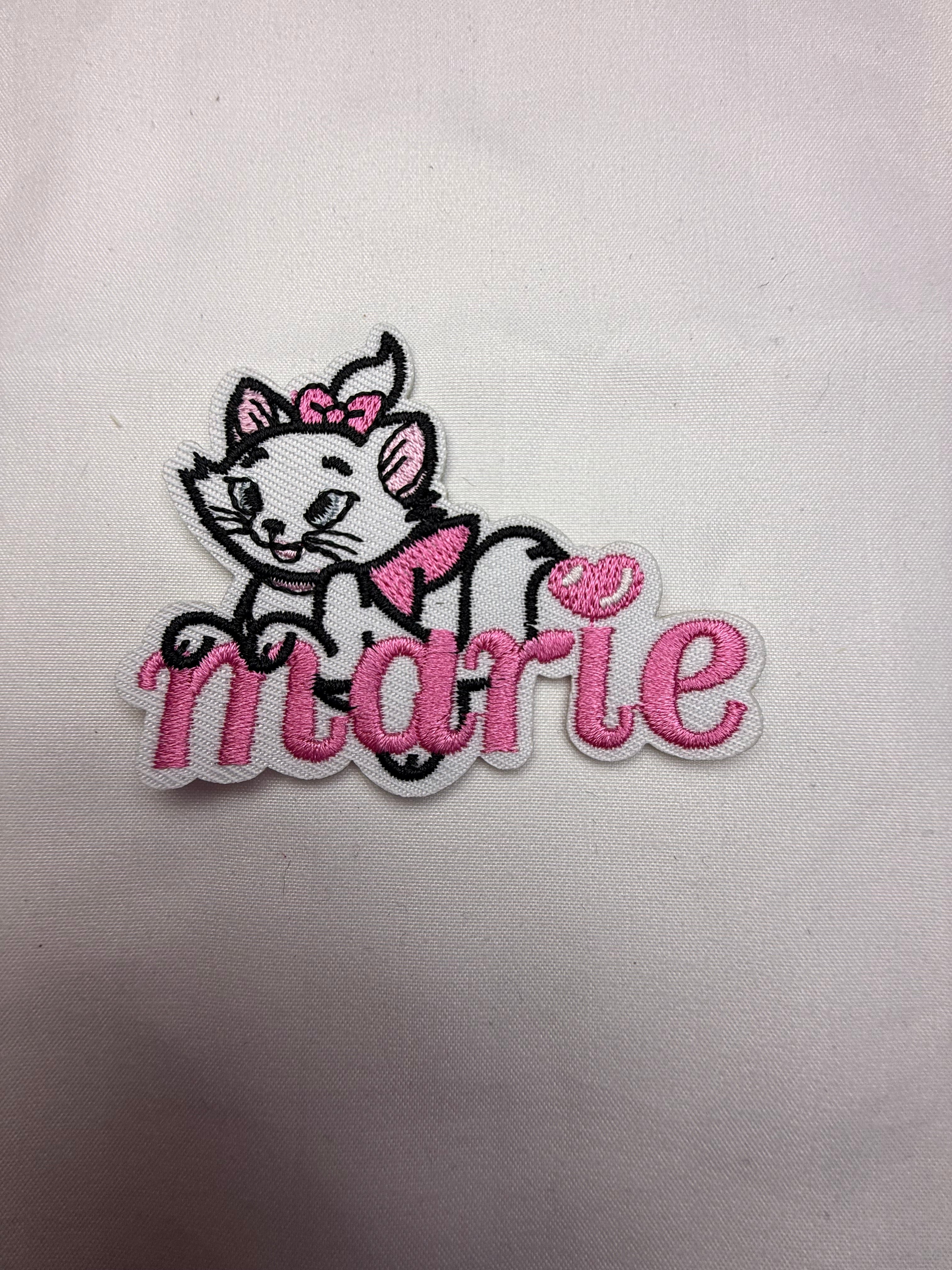 Marie Iron On Patches